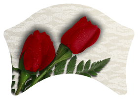 DABAN-058 2 Roses Red